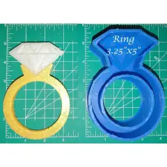 Diamond Ring Silicone Freshie Mold