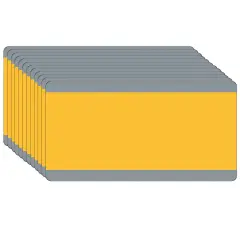 Big Reading Guide, 3-3/4" x 7-1/4", Goldenrod, Pack of 12