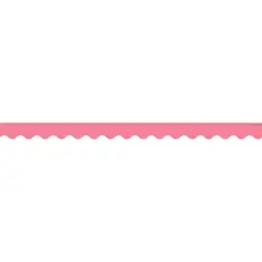 Light Pink Scalloped Border Trim, 35 Feet Per Pack, 6 Packs