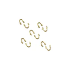 JewelrySupply Gold Filled Wire Protector Guard .045" Hole (Package of 10)