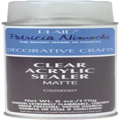 Plaid Clear Acrylic Sealer Aerosol Spray 6oz-Matte