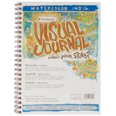 Strathmore Visual Journal Watercolor 9"X12"-22 Sheets