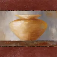 Rustic Gold Flower Vase I Poster Print by Lanie Loreth - Item # VARPDX5831