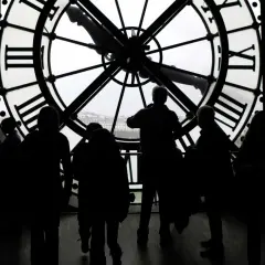 Silhouettes At Musee Poster Print by Danita Delimont - Item # VARPDX16542