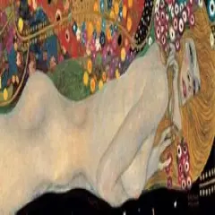 Sea Serpents II Poster Print by Gustav Klimt - Item # VARPDX4GK128