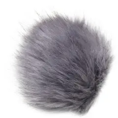 Pepperell Braiding Faux Fur Pom With Loop