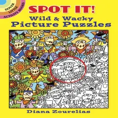 Wild & Wacky Picture Puzzles-Softcover