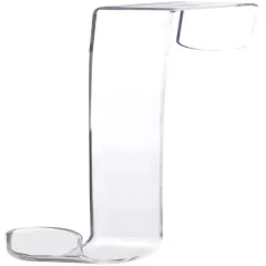 CousinDIY Plastic Door Wreath Hanger 12"-Clear