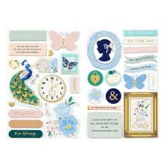 Spellbinders Chipboard Embellishments From Rosie's Studio-Belleview