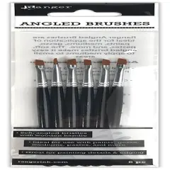 Ranger Angled Brushes-6/Pkg