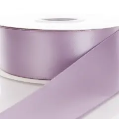 1.5" Double Faced Satin Ribbon Dusty Lilac