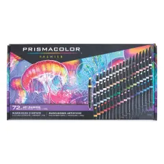 Prismacolor Premier Dual-Ended Art Markers - Assorted Colors, New Set of 72