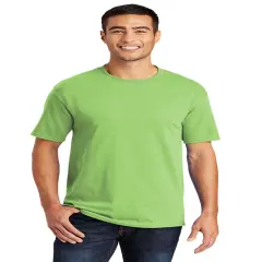 Port & Company&reg; Core Blend Crew Neck Short Sleeve Tee Lime