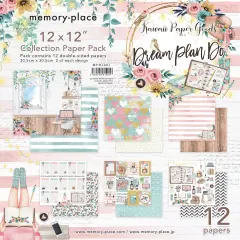 Memory Place Collection Pack 12"X12"-Dream Plan Do