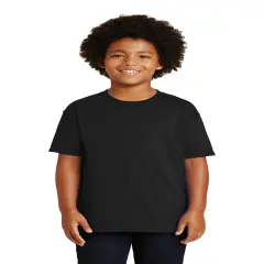 Gildan&reg; Classic Fit Crewneck short sleeve Youth Tee Black