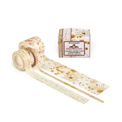 Christmas Spectacular 2023 Golden Washi Tape Set - 49 And Market