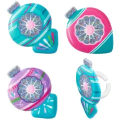 Christmas Bauble Cupcake Rings, 12ct
