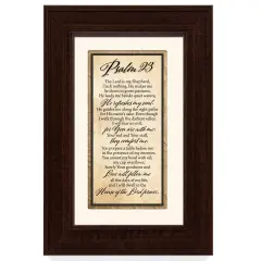 Dexsa Psalm 23 Framed Art