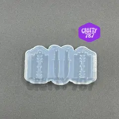 Spooky Knife Resin Silicone Mold, Resin Jewelry Mold (B15)