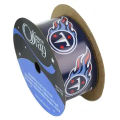 Titans Printed Ribbon 1-5/16-Inch Width, 12 Foot Spool