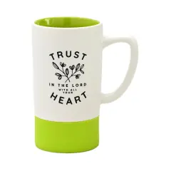 Dexsa Trust In The Lord Designer Mug, Heat Resistant - 16 oz