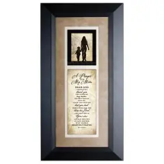 Dexsa Prayer For My Mom&hellip;Wood Framed Art