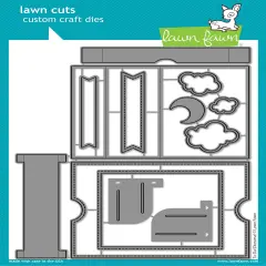 Lawn Cuts Custom Craft Die-Ta-Da! Diorama!