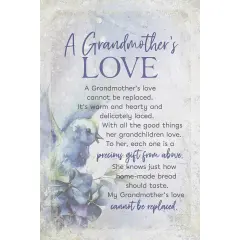 Dexsa A Grandmother's Love Wood Plaque 6x9