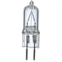 Satco S1924 100W 120V GY6.35 base halogen light bulb