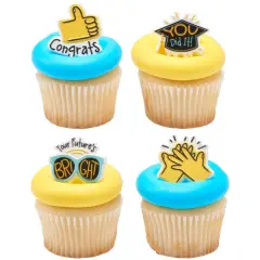 Bright Future Cupcake Rings, 12ct