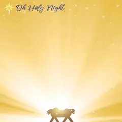 Great Papers! Oh Holy Night Holiday Letterhead, Invitations and Announcements, Printer Friendly, 8.5"x11", 80 Pack