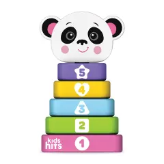 Kids Hits Wooden Stack and Play Panda: Endless Fun in Every Stack!