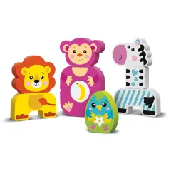 Kids Hits: Build Your Own Adventure with the Wooden Blocks Monkey and Friends!