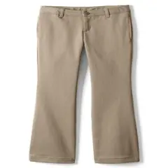 Girl's School Uniform Straight Leg Pants | RADYAN&reg; Khaki