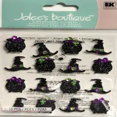 Jolee's Boutique Witches Hat Repeats Dimensional Stickers