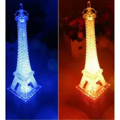 10" PARIS EIFFEL TOWER Centerpiece with LED Lights