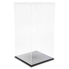 ExpoCase Plastic Folding Display Cover for Dolls, 14.75" W x 14.75" D x 30" H