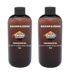 Balsam & Cedar Fragrance Oil (Our Version of the Brand Name) (32 oz Bottle) for Candle Making, Soap Making, Tart Making, Room Sprays, Lotions, Car Fresheners, Slime, Bath Bombs, Warmers&hellip;
