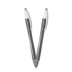 BIC Glide Exact Retractable Ball Point Pen, Black, 12 Pack