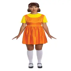 Squid Game Young-Hee Doll Deluxe Adult Costume