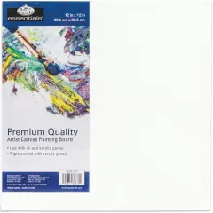 Royal Langnickel essentials(TM) Premium Canvas Board-12"x12"