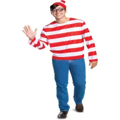 Where's Waldo Classic Men's Costume