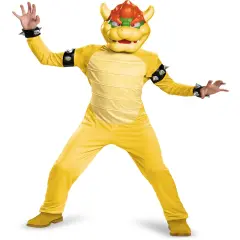 Super Mario Brothers Bowser Deluxe Boy's Costume