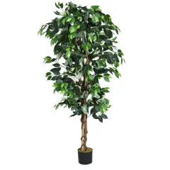 6 Feet Artificial Ficus Indoor and Outdoor Home Tree