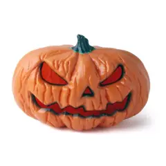Halloween Jack O Lantern with LED Light-12"