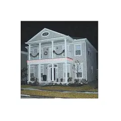 Chelsea Home Imports "Light Flurries" Magical Falling Snow Christmas Light Projector Clear