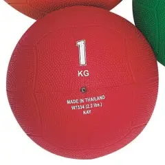 Rubber Medicine Ball, 2.2 lb