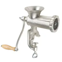Weston 10 Manual Meat Grinder Sausage Stuffer Tin Plated Cast Iron Clamp On