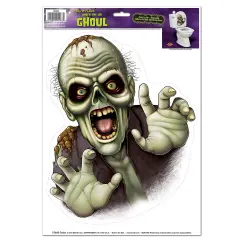 Beistle - Under The Lid Ghoul Peel 'N Place - 12" x 17" Sh - 12 Pack