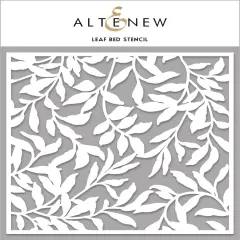 Leaf Bed Stencil